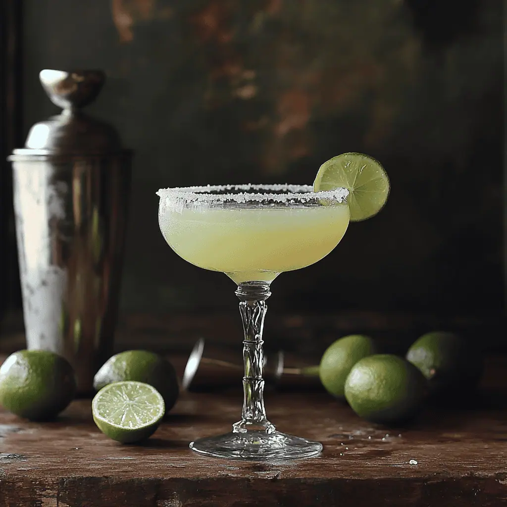 A beautifully presented Regular Margarita