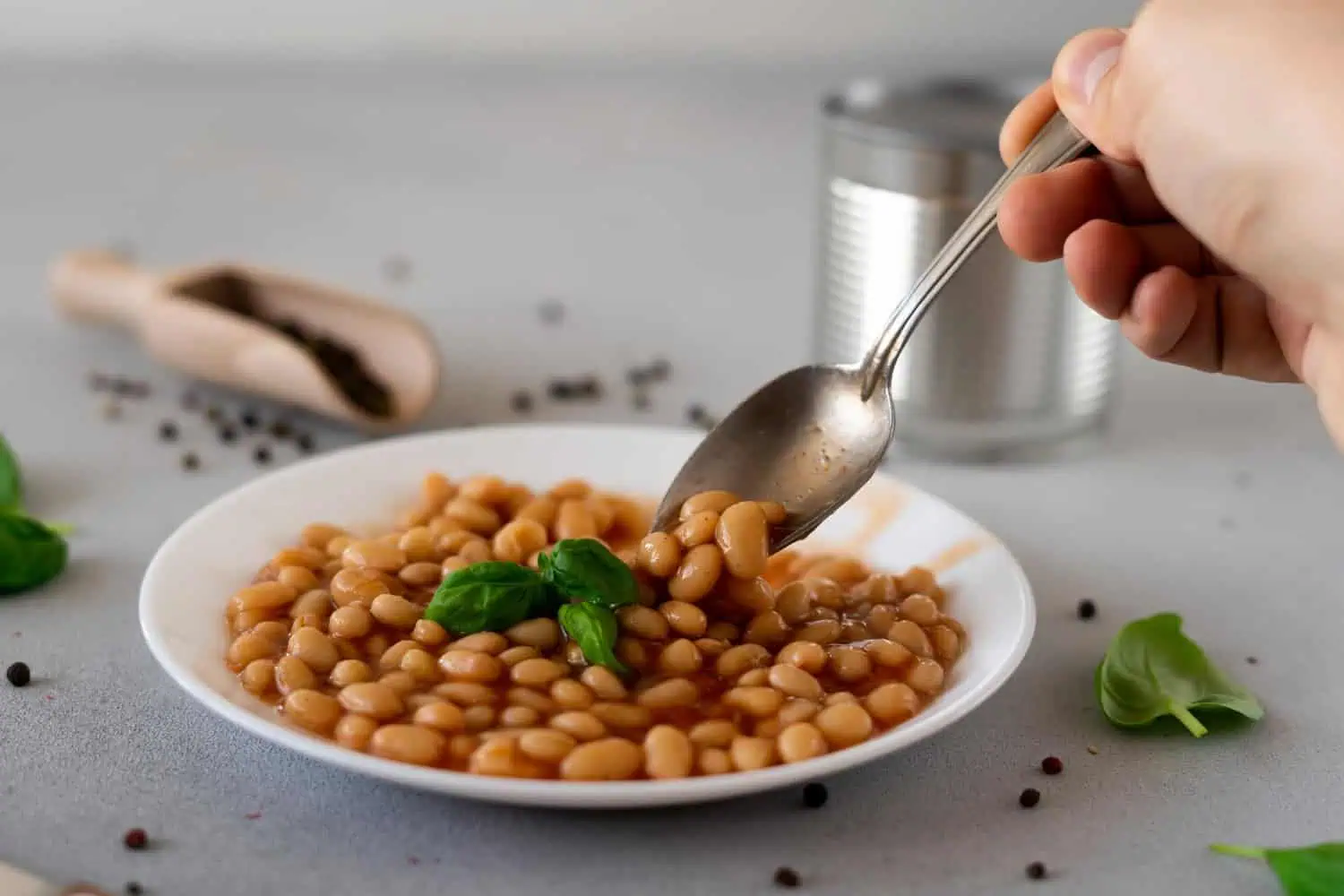 How do you make canned mixed beans taste good?