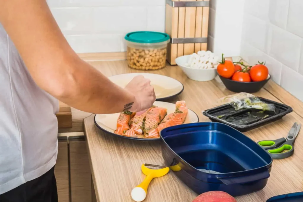 How do you make salmon soup less fishy?