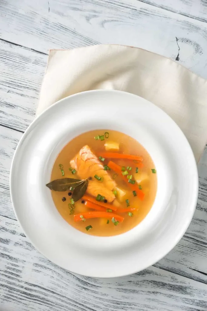 Is salmon broth healthy?